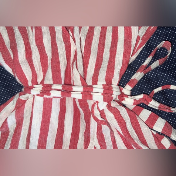 J Crew Striped Tie-Wrap Dress - Picture 6 of 16